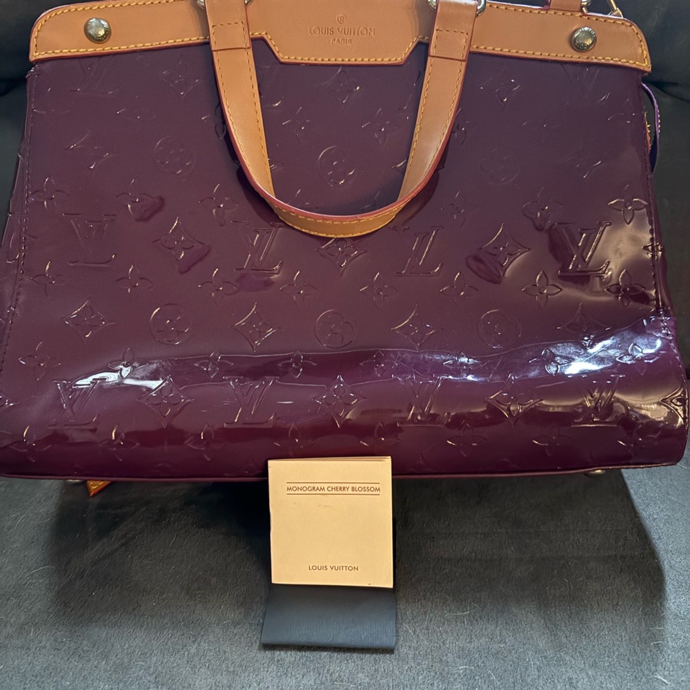 Louis Vuitton Purple Monogram Tote Bag